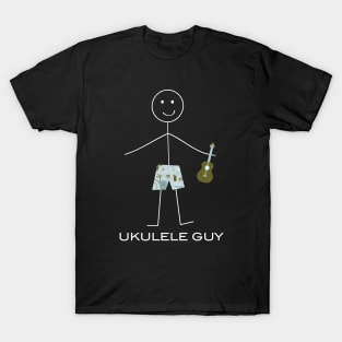 Funny Mens Ukulele Guy T-Shirt